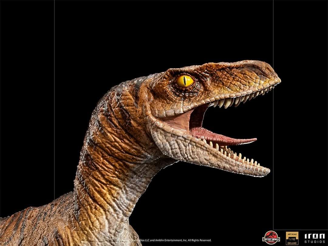 Statue Velociraptor Deluxe - The Lost World: Jurassic Park - Art Scale 1/10 - Iron Studios