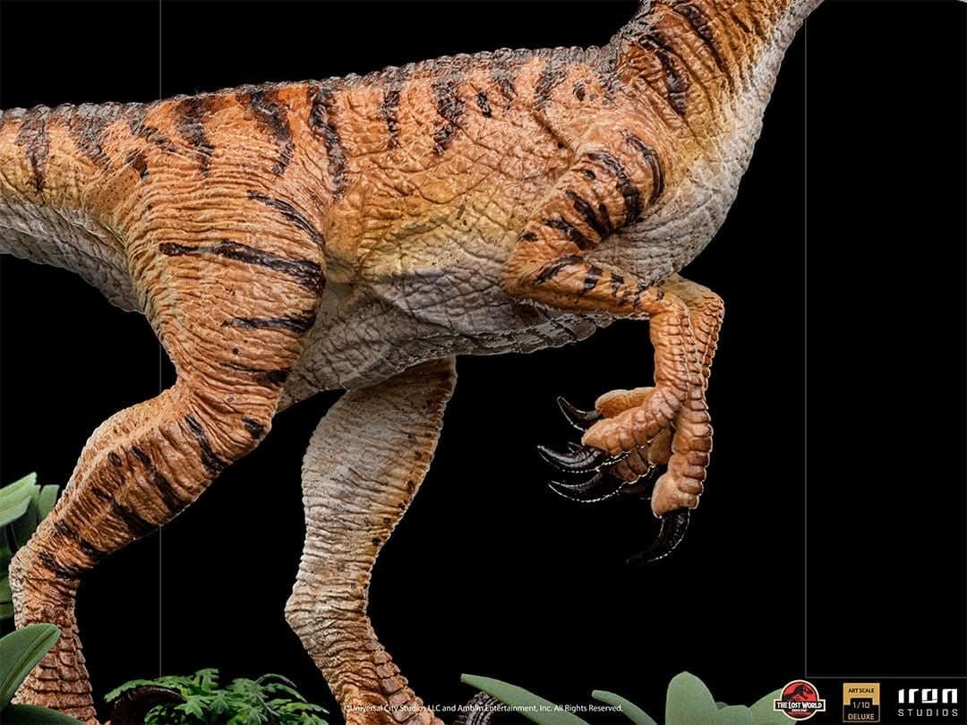 Statue Velociraptor Deluxe - The Lost World: Jurassic Park - Art Scale 1/10 - Iron Studios