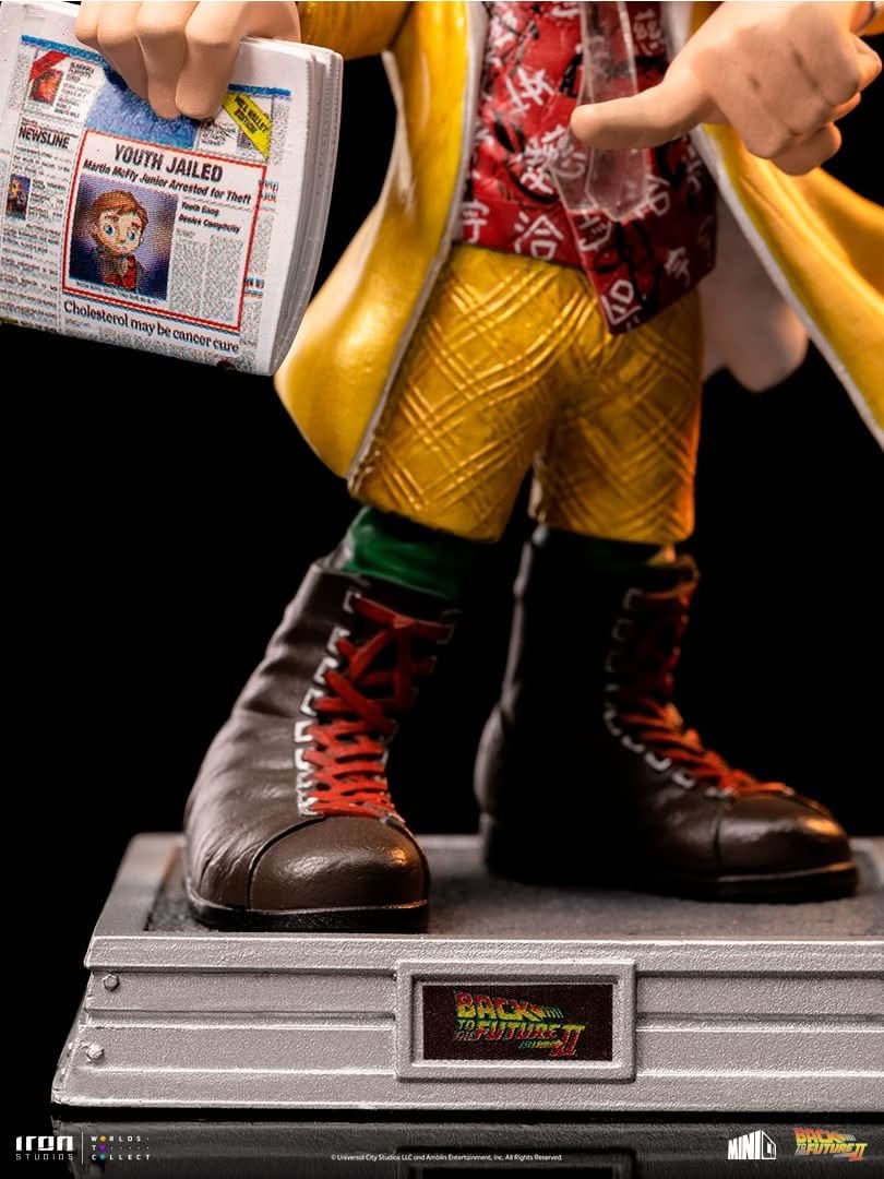 Statue Doc Brown - Back to the Future - Minico - Iron Studios