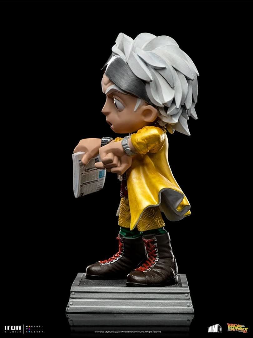Statue Doc Brown - Back to the Future - Minico - Iron Studios