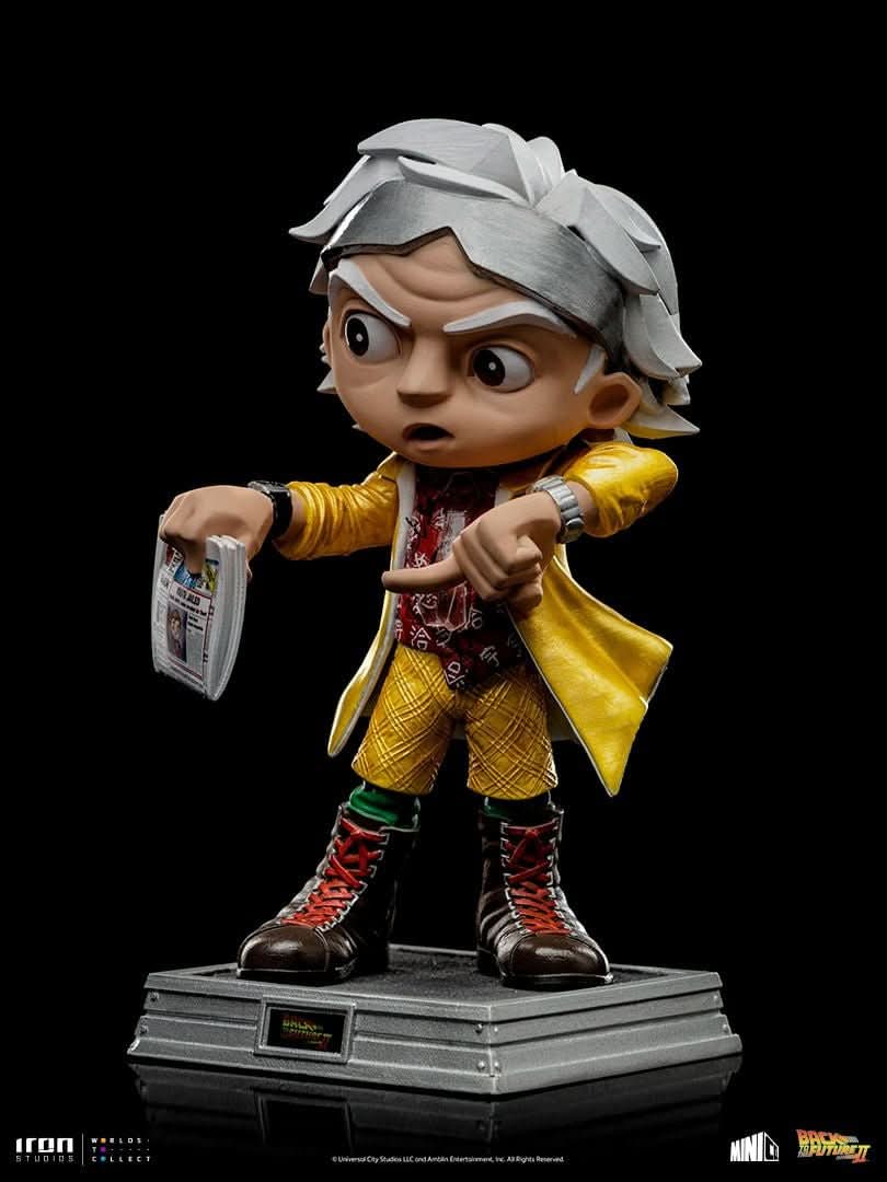 Statue Doc Brown - Back to the Future - Minico - Iron Studios