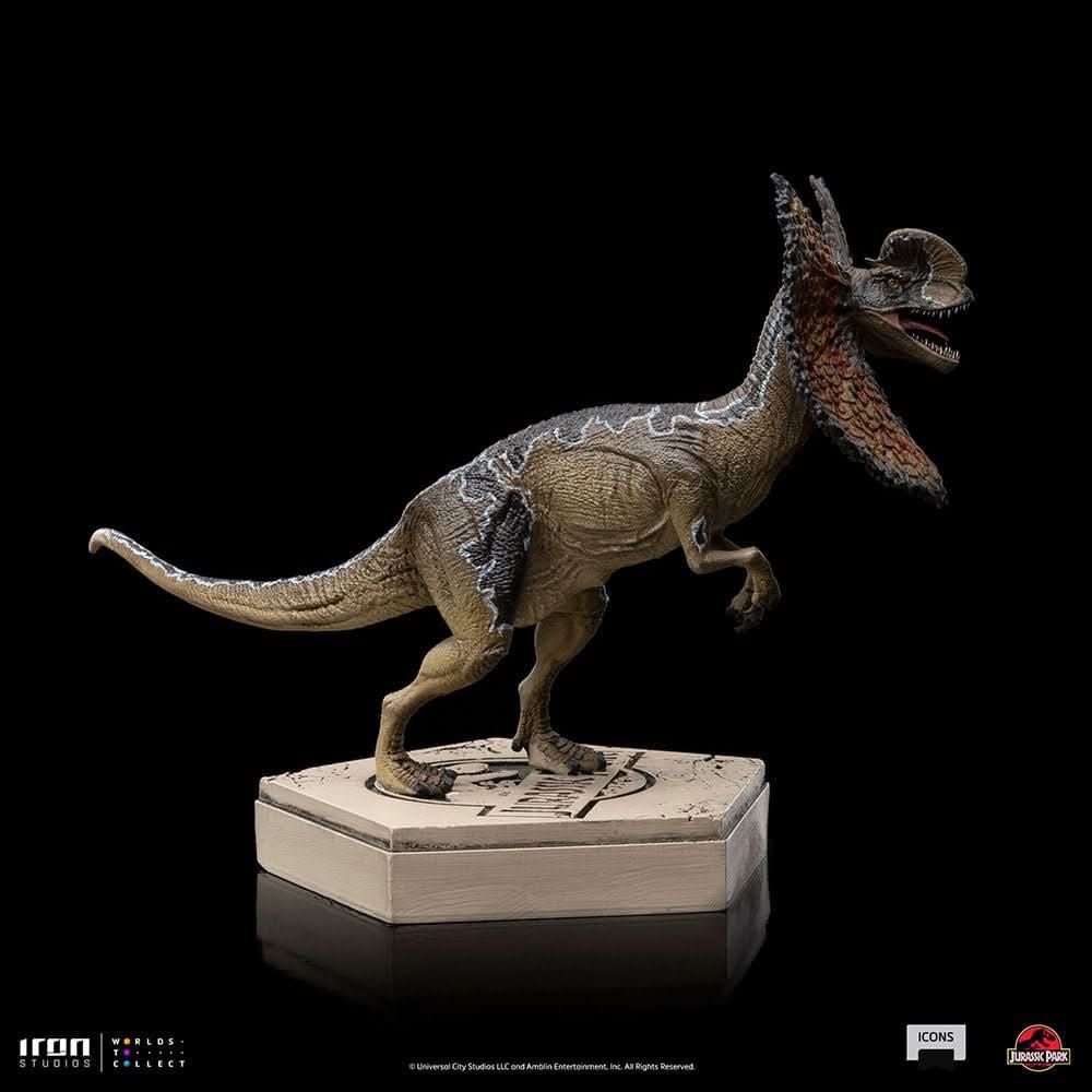 Dilophosaurus - Jurassic Park - Icons - Iron Studios