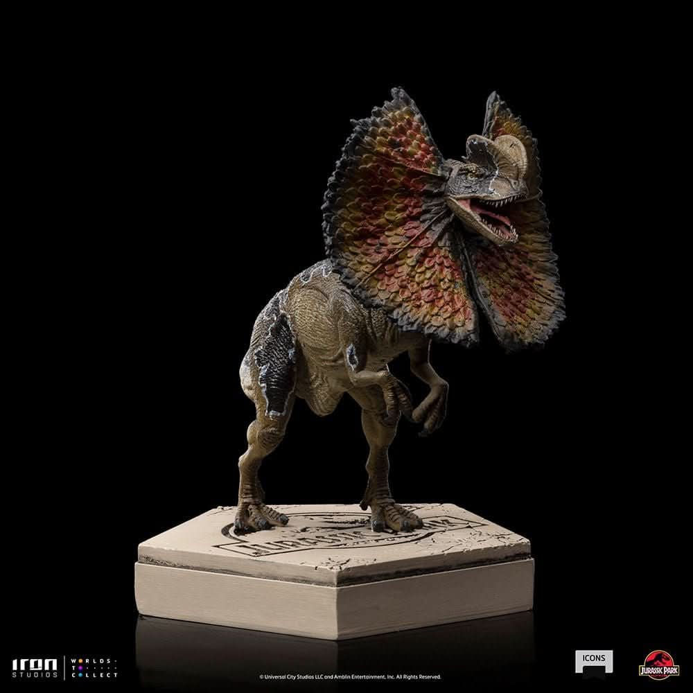 Dilophosaurus - Jurassic Park - Icons - Iron Studios