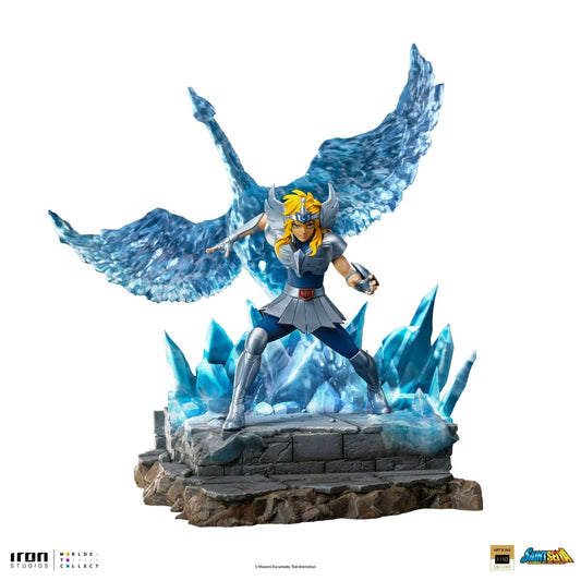 Statue Cygnus Hyoga Deluxe - Saint Seiya - Art Scale 1/10 - Iron Studios