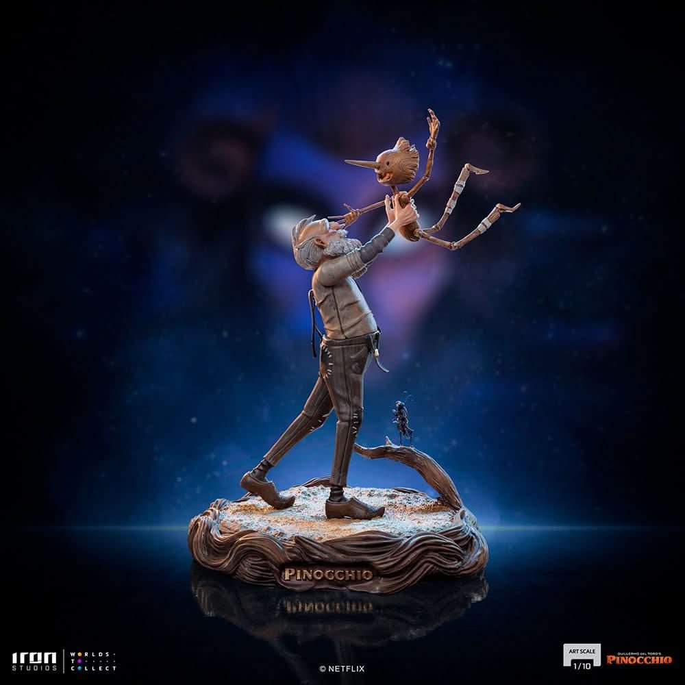 Statue Geppetto & Pinocchio - Pinocchio - Art Scale 1/10 - Iron Studios