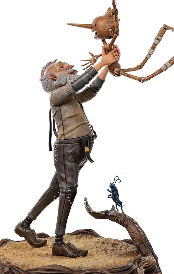 Statue Geppetto & Pinocchio - Pinocchio - Art Scale 1/10 - Iron Studios