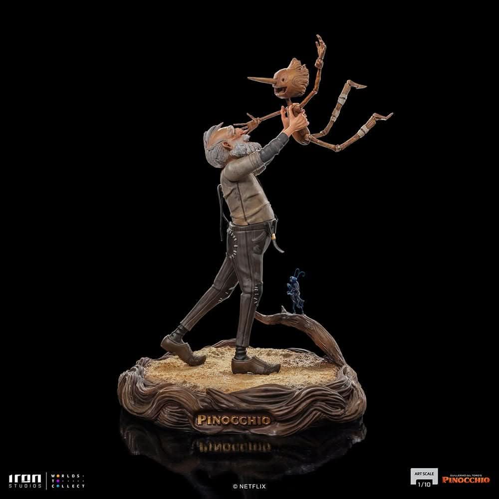 Statue Geppetto & Pinocchio - Pinocchio - Art Scale 1/10 - Iron Studios
