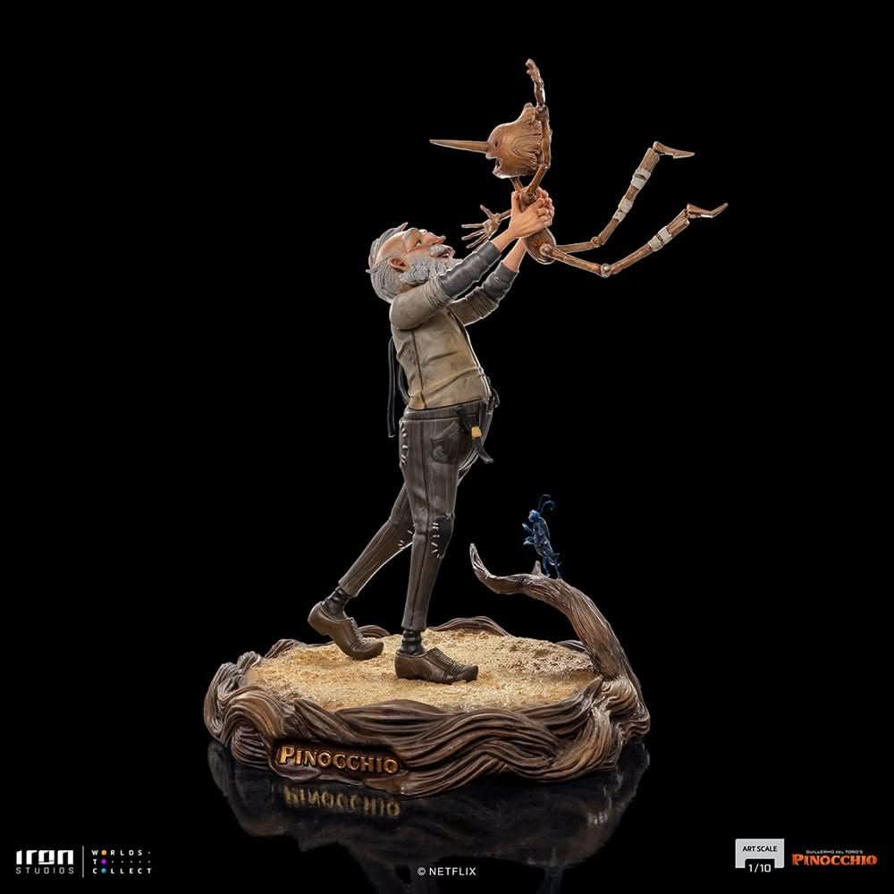 Statue Geppetto & Pinocchio - Pinocchio - Art Scale 1/10 - Iron Studios