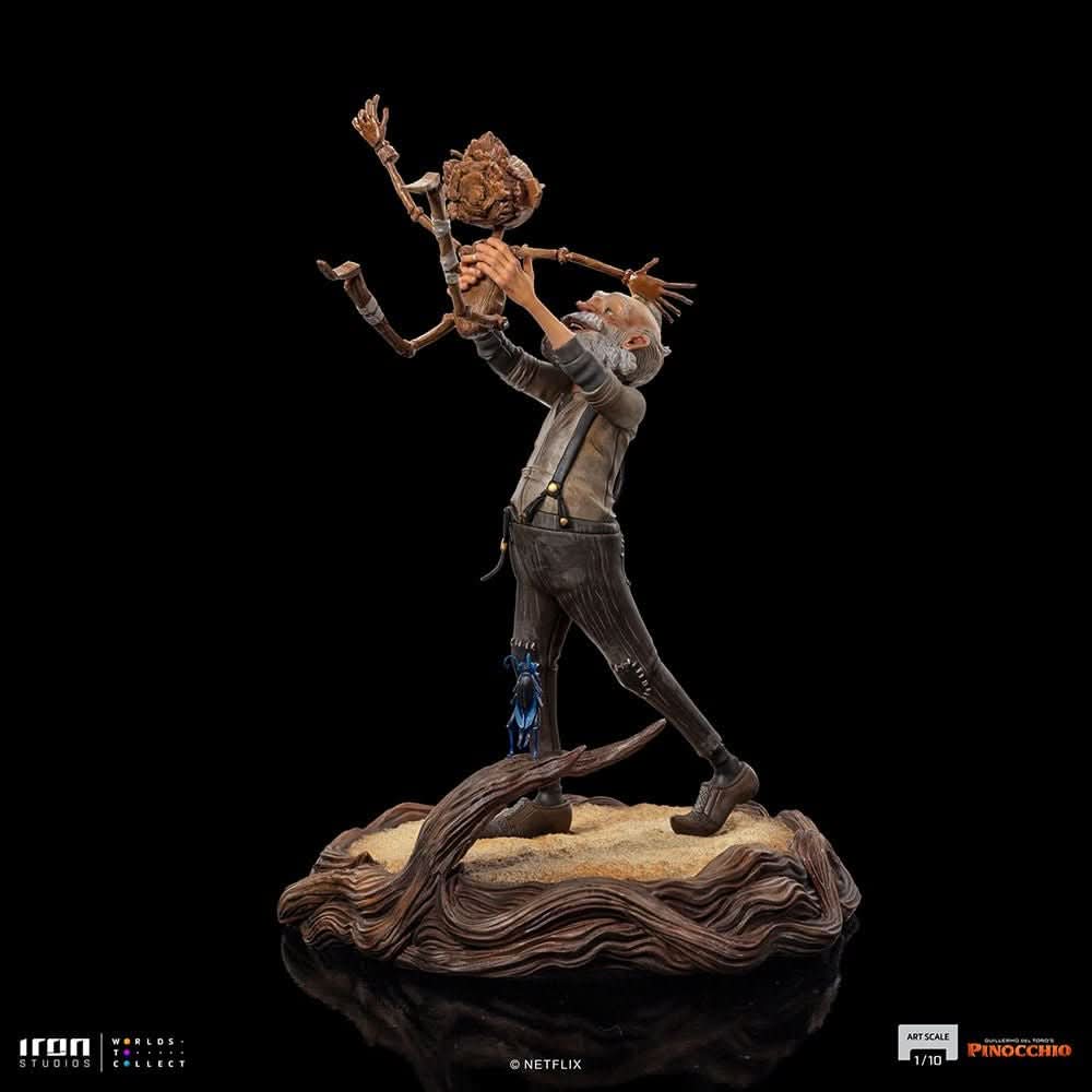 Statue Geppetto & Pinocchio - Pinocchio - Art Scale 1/10 - Iron Studios