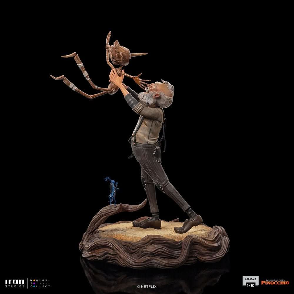 Statue Geppetto & Pinocchio - Pinocchio - Art Scale 1/10 - Iron Studios