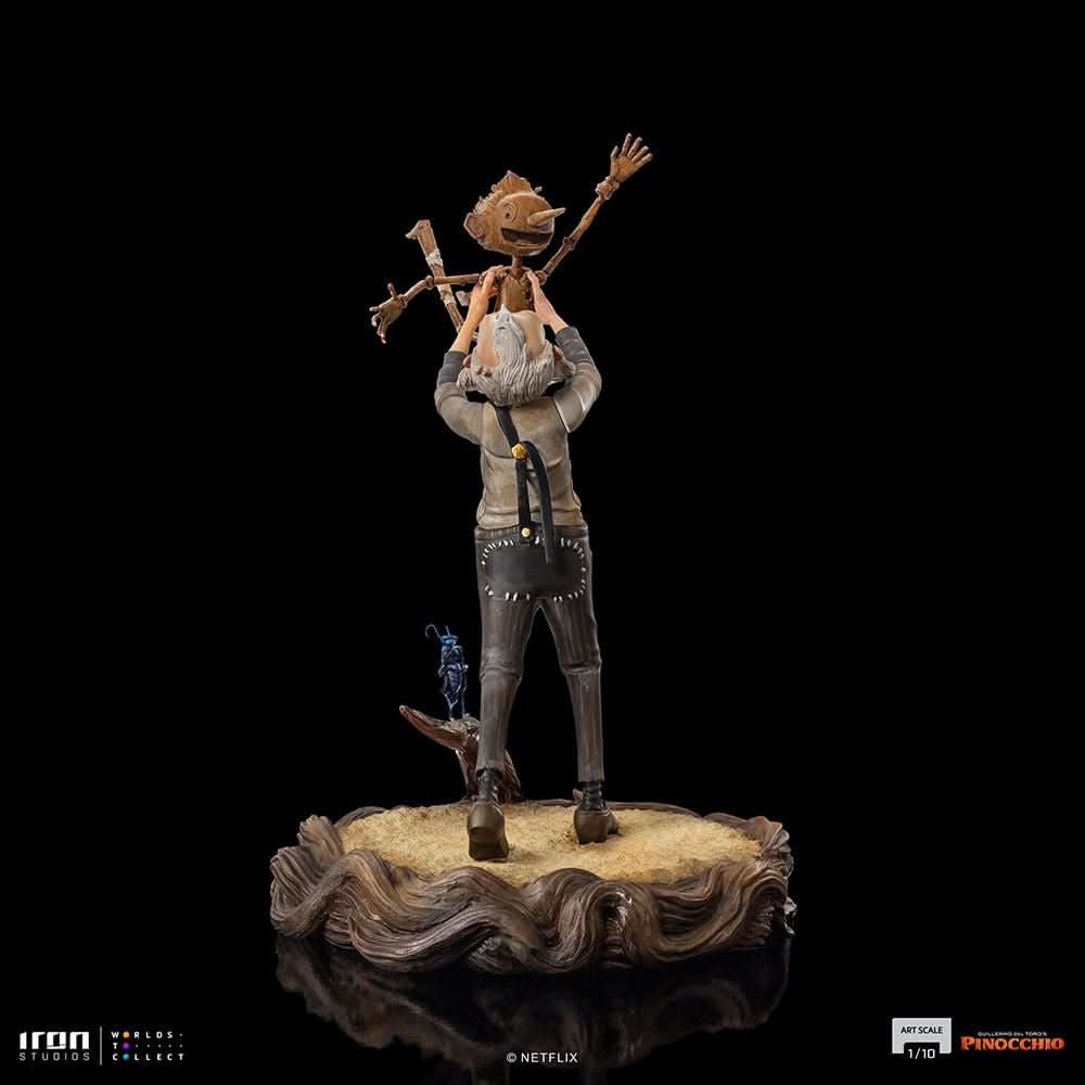Statue Geppetto & Pinocchio - Pinocchio - Art Scale 1/10 - Iron Studios