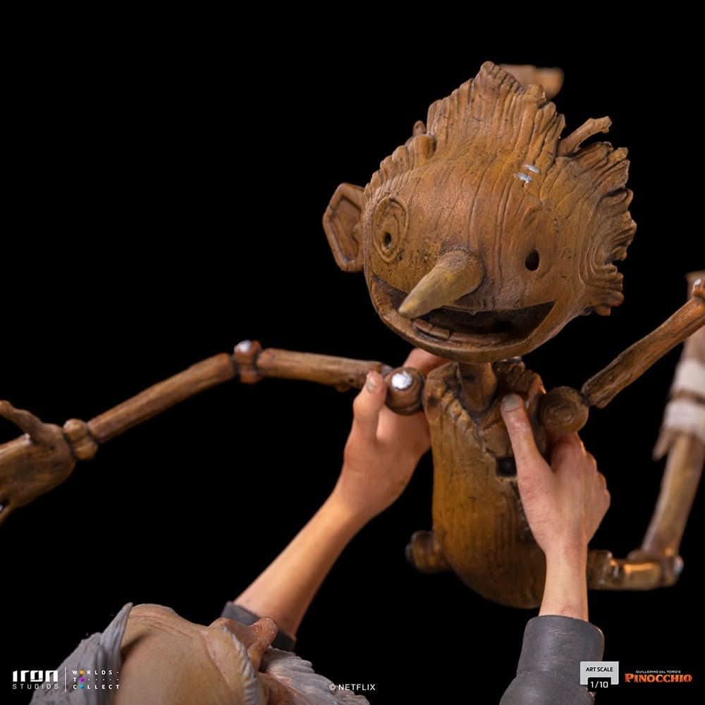 Statue Geppetto & Pinocchio - Pinocchio - Art Scale 1/10 - Iron Studios