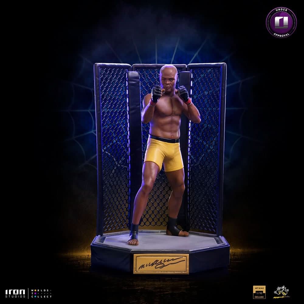 Statue Anderson "Spider" Silva Deluxe (Signed Version) - Art Scale 1/10 - Iron Studios