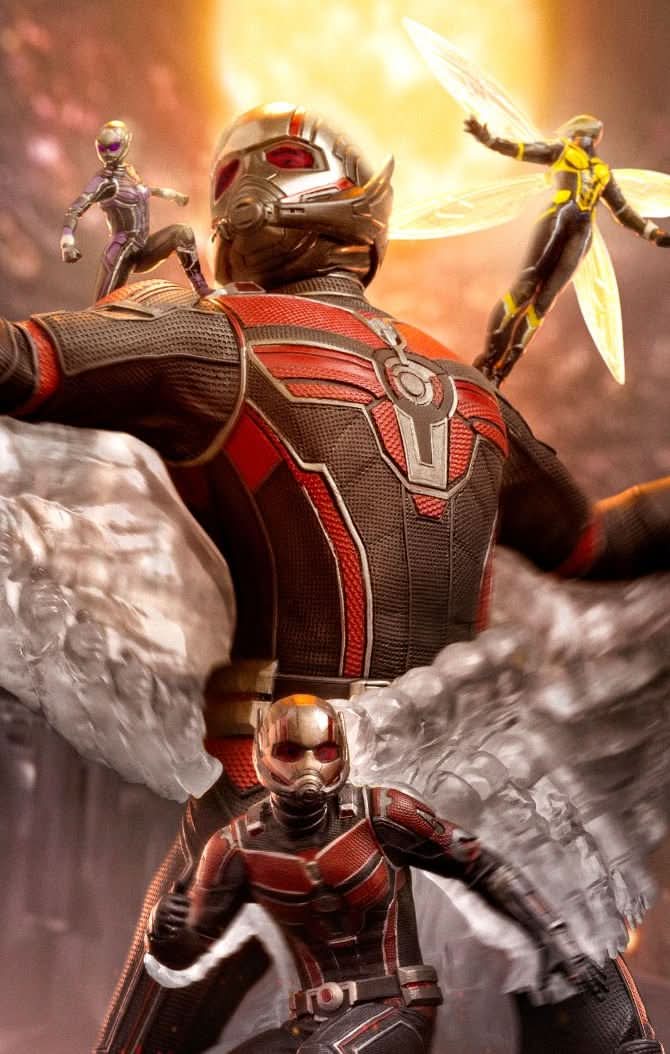 Statue Ant-Man and The Wasp Deluxe - Ant-Man and The Wasp: Quantumania - Art Scale 1/10 - Iron Studios