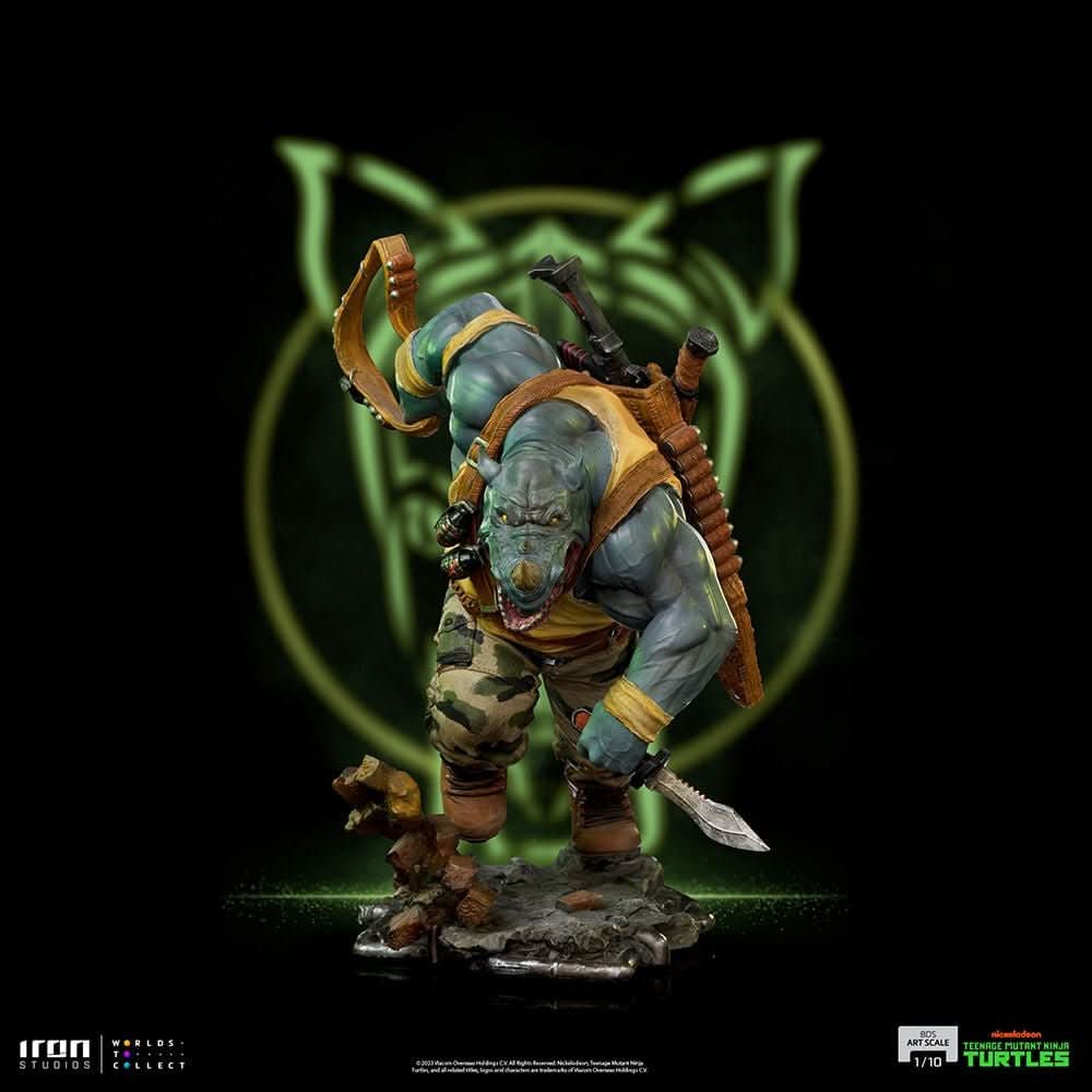 Rocksteady - Teenage Mutant Ninja Turtles - BDS Art Scale 1/10 - Iron Studios