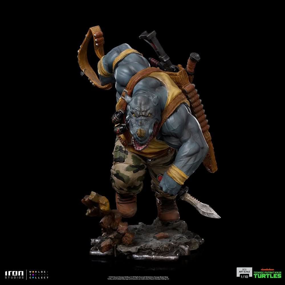 Rocksteady - Teenage Mutant Ninja Turtles - BDS Art Scale 1/10 - Iron Studios
