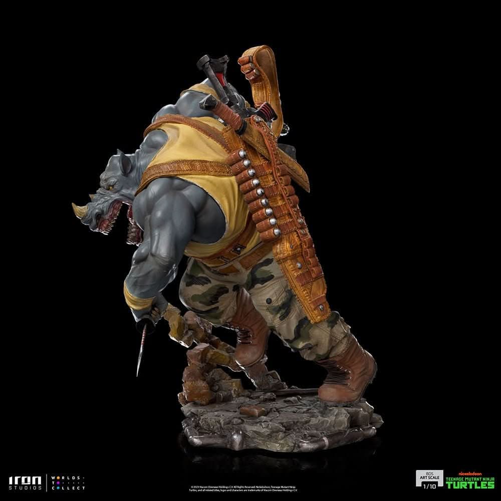 Rocksteady - Teenage Mutant Ninja Turtles - BDS Art Scale 1/10 - Iron Studios