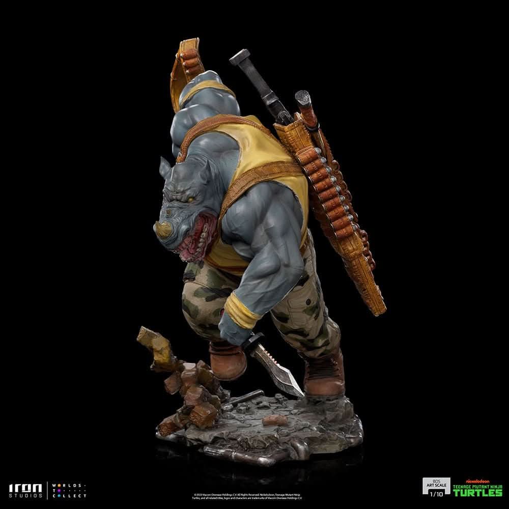 Rocksteady - Teenage Mutant Ninja Turtles - BDS Art Scale 1/10 - Iron Studios