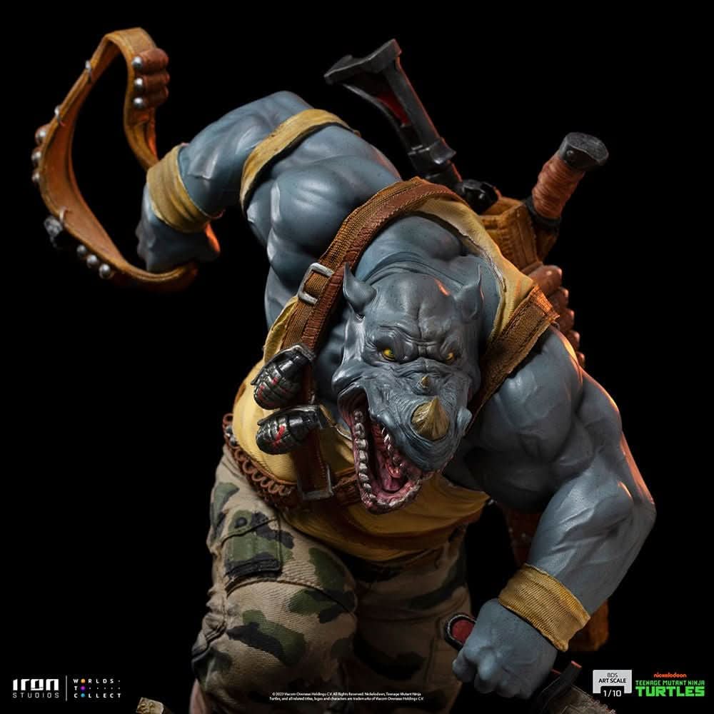 Rocksteady - Teenage Mutant Ninja Turtles - BDS Art Scale 1/10 - Iron Studios