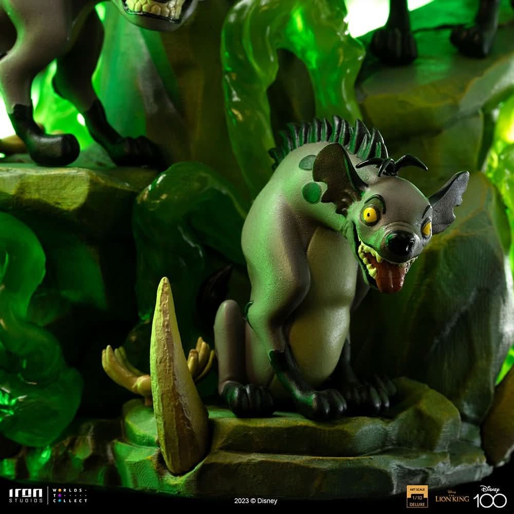 Scar Deluxe - Disney 100th - The Lion King - Art Scale 1/10 - Iron Studios