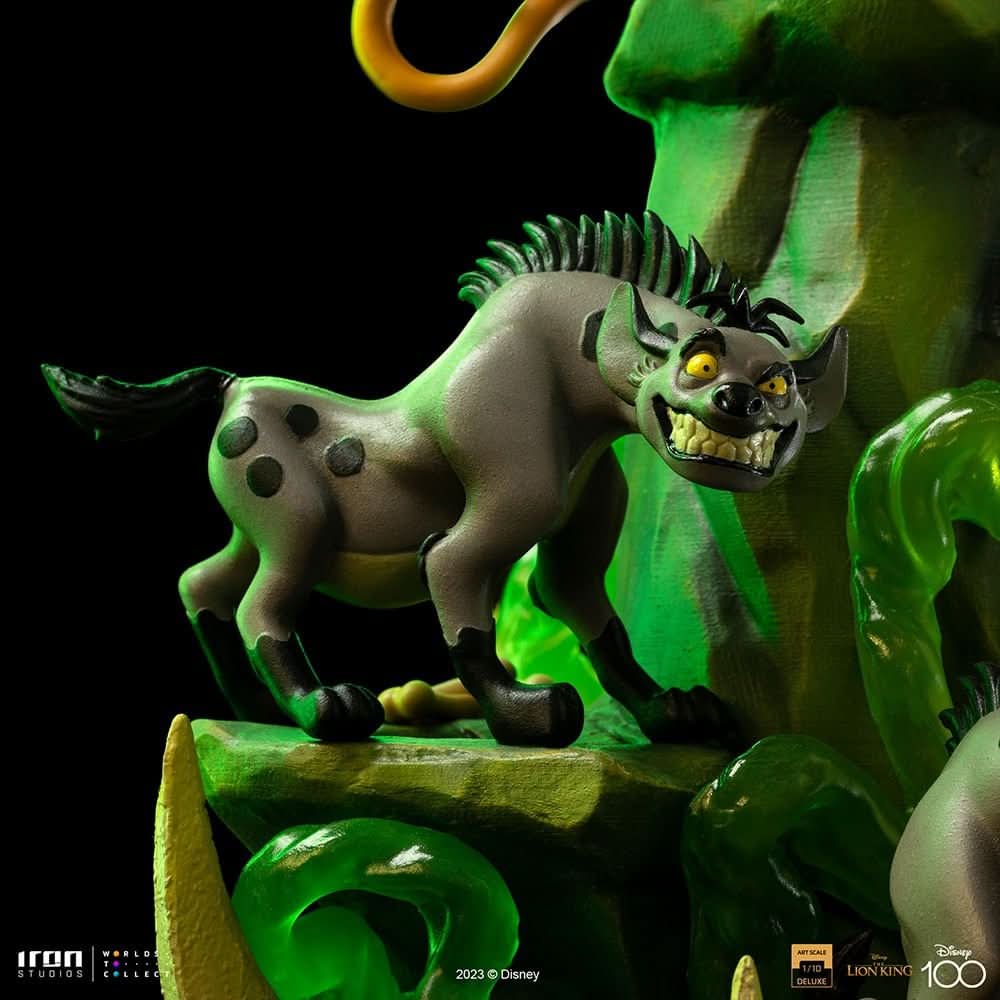 Scar Deluxe - Disney 100th - The Lion King - Art Scale 1/10 - Iron Studios