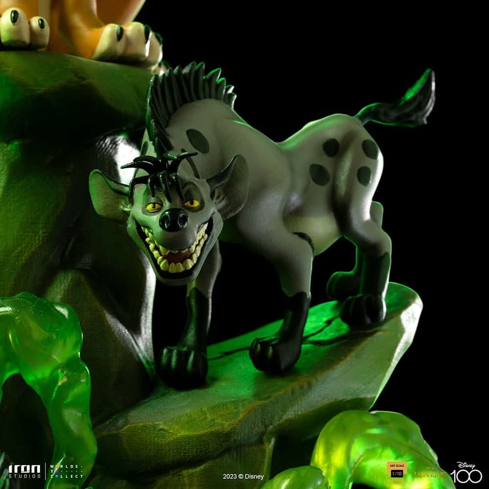Scar Deluxe - Disney 100th - The Lion King - Art Scale 1/10 - Iron Studios