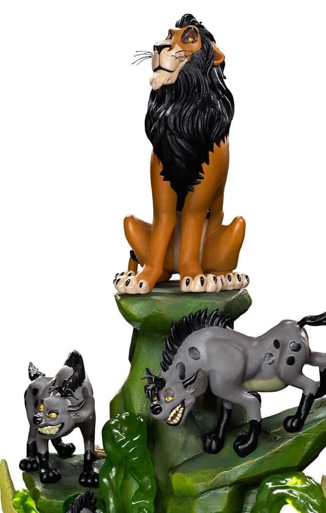 Scar Deluxe - Disney 100th - The Lion King - Art Scale 1/10 - Iron Studios