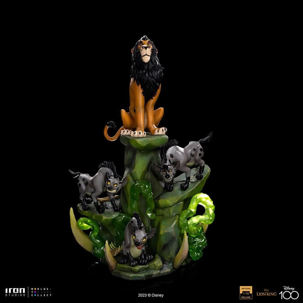 Scar Deluxe - Disney 100th - The Lion King - Art Scale 1/10 - Iron Studios