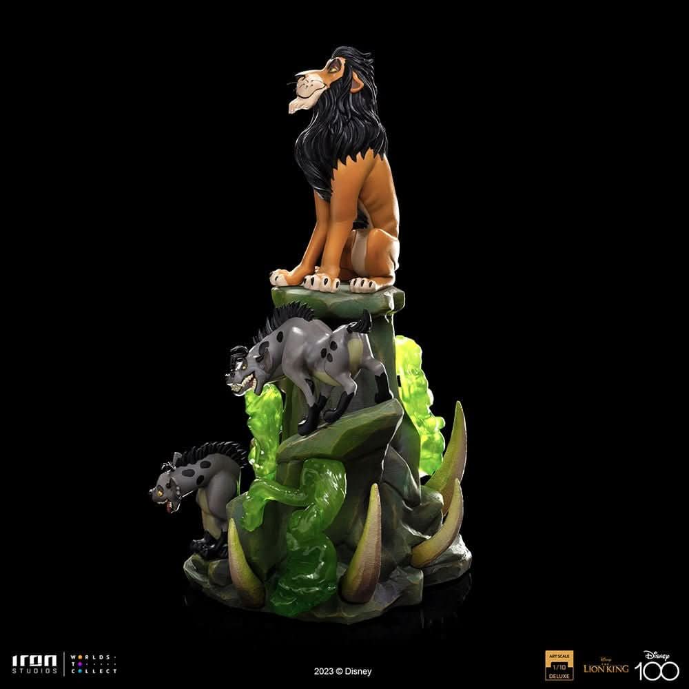 Scar Deluxe - Disney 100th - The Lion King - Art Scale 1/10 - Iron Studios
