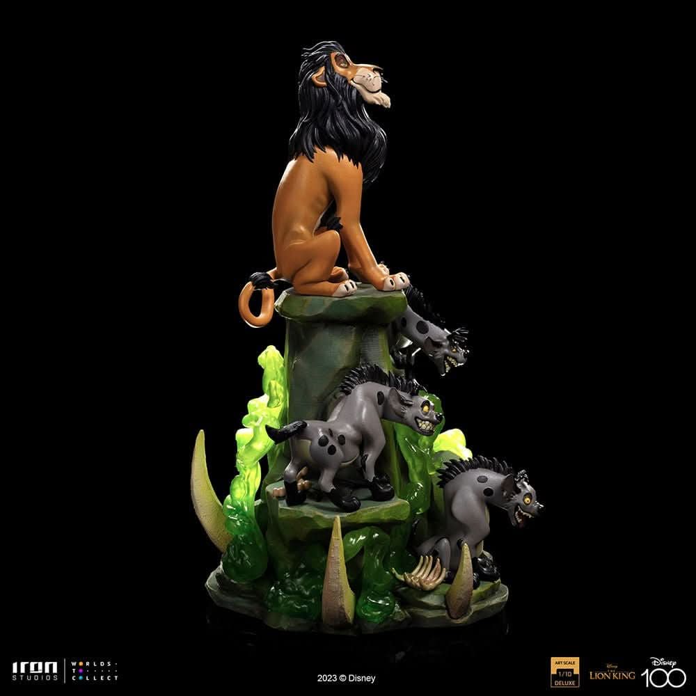 Scar Deluxe - Disney 100th - The Lion King - Art Scale 1/10 - Iron Studios