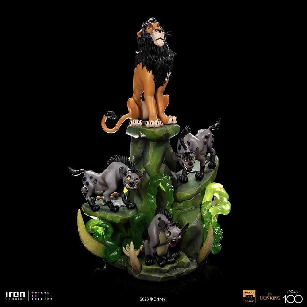 Scar Deluxe - Disney 100th - The Lion King - Art Scale 1/10 - Iron Studios