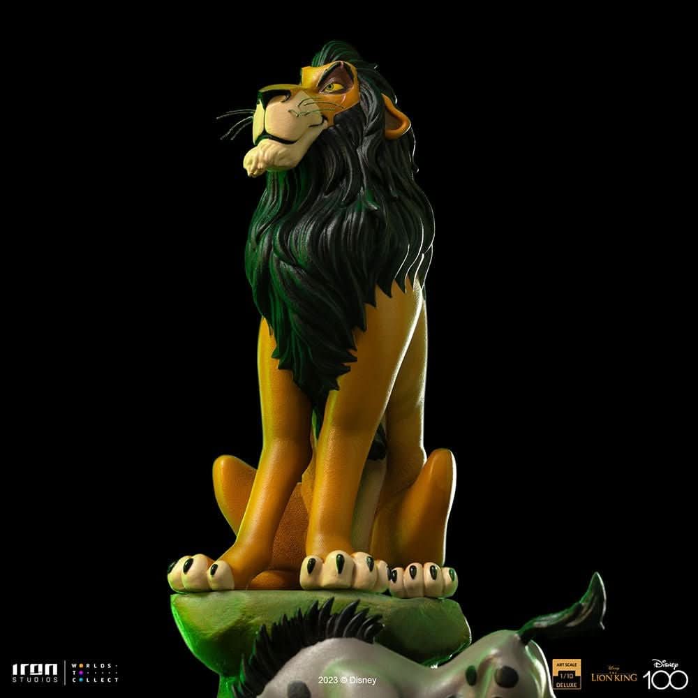 Scar Deluxe - Disney 100th - The Lion King - Art Scale 1/10 - Iron Studios