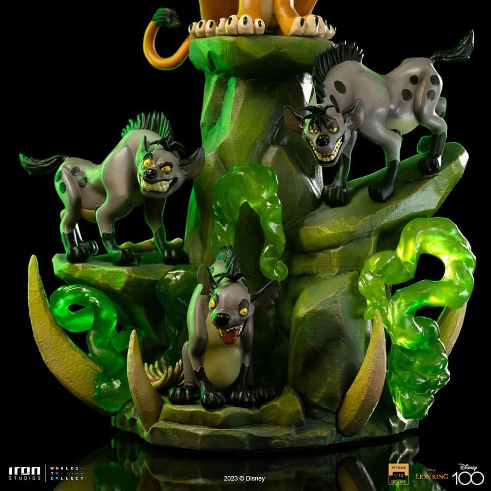 Scar Deluxe - Disney 100th - The Lion King - Art Scale 1/10 - Iron Studios