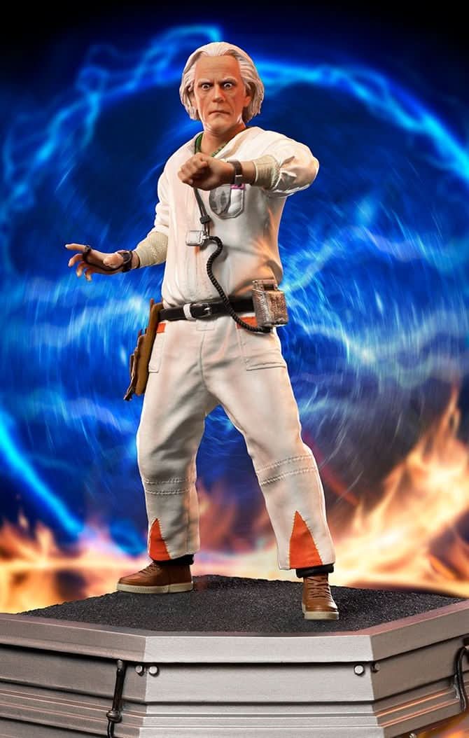 Statue Doc Brown - Back to the Future - Art Scale 1/10 - Iron Studios