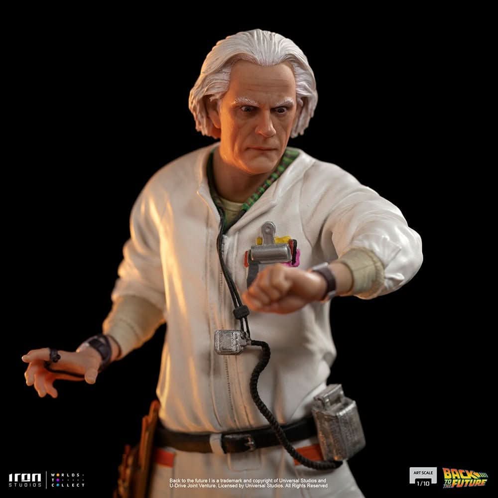 Statue Doc Brown - Back to the Future - Art Scale 1/10 - Iron Studios