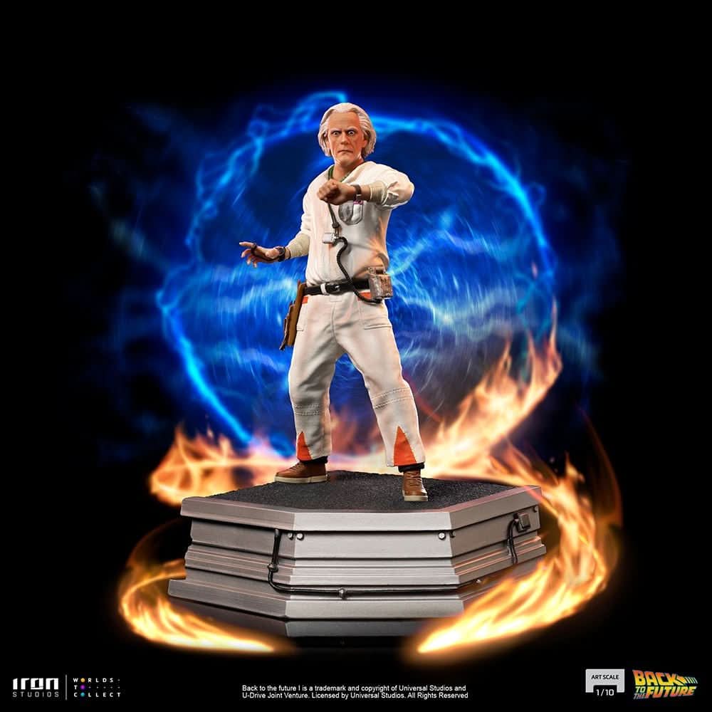 Statue Doc Brown - Back to the Future - Art Scale 1/10 - Iron Studios