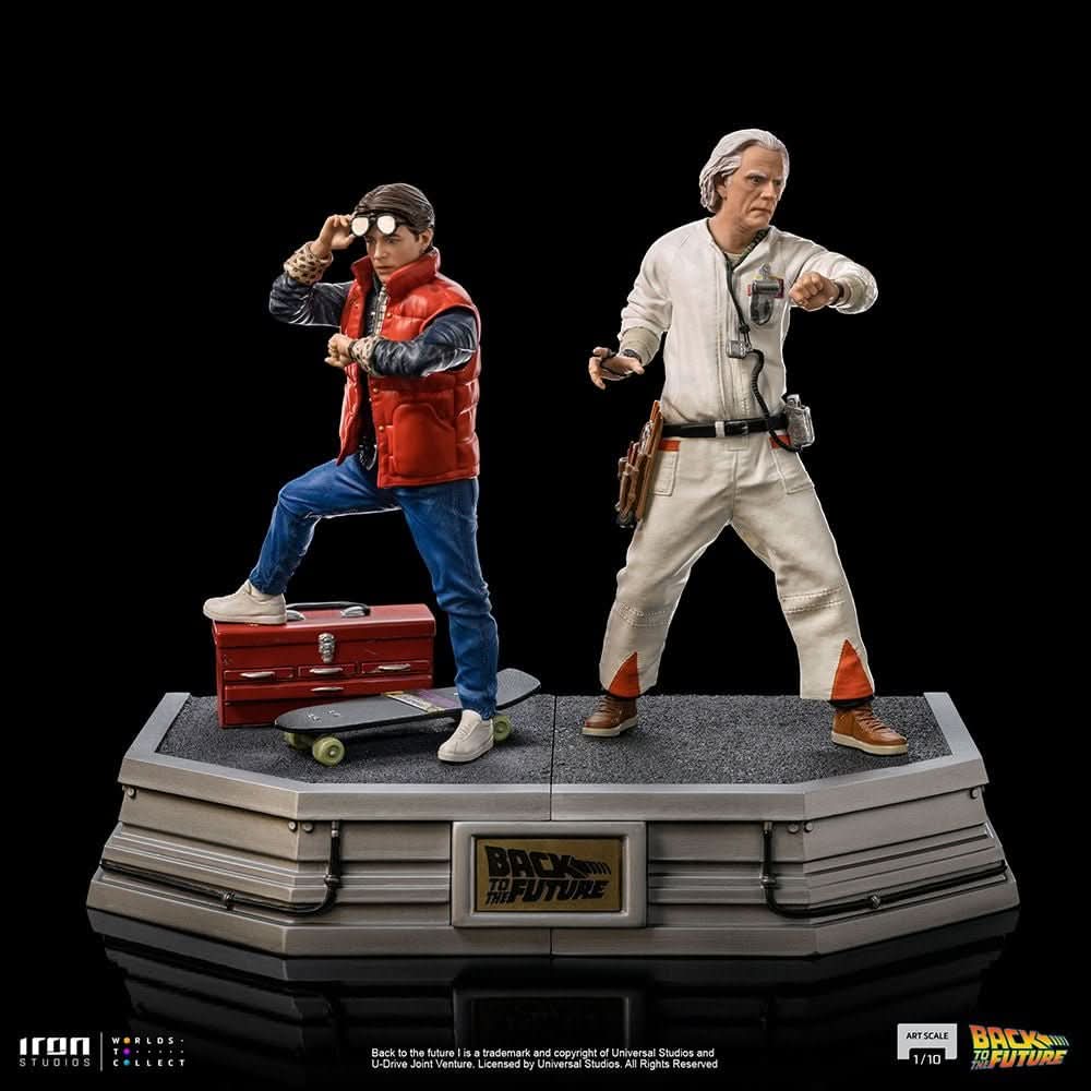 Statue Doc Brown - Back to the Future - Art Scale 1/10 - Iron Studios