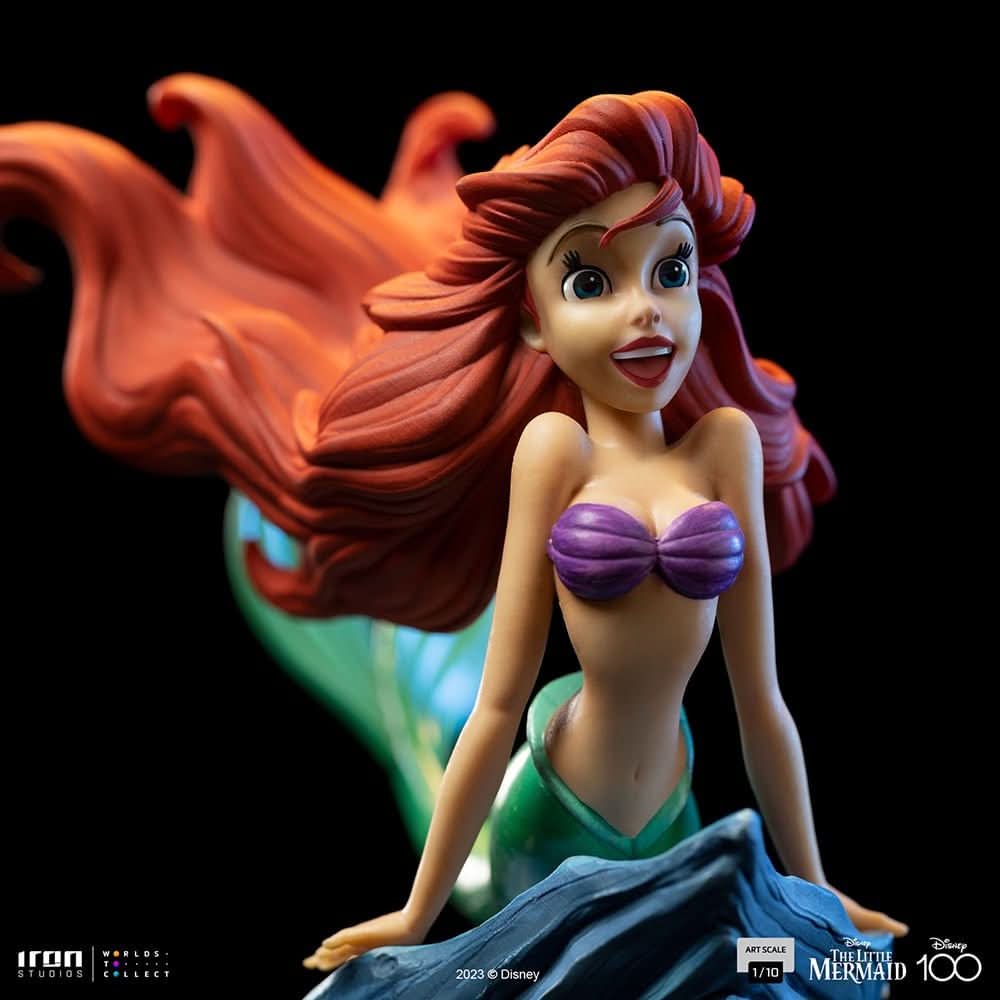 Little Mermaid - Disney 100th - Little Mermaid - Art Scale 1/10 - Iron Studios