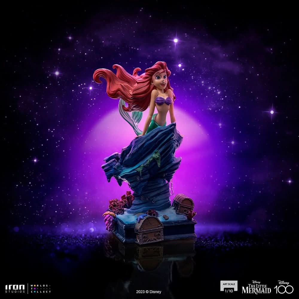 Little Mermaid - Disney 100th - Little Mermaid - Art Scale 1/10 - Iron Studios