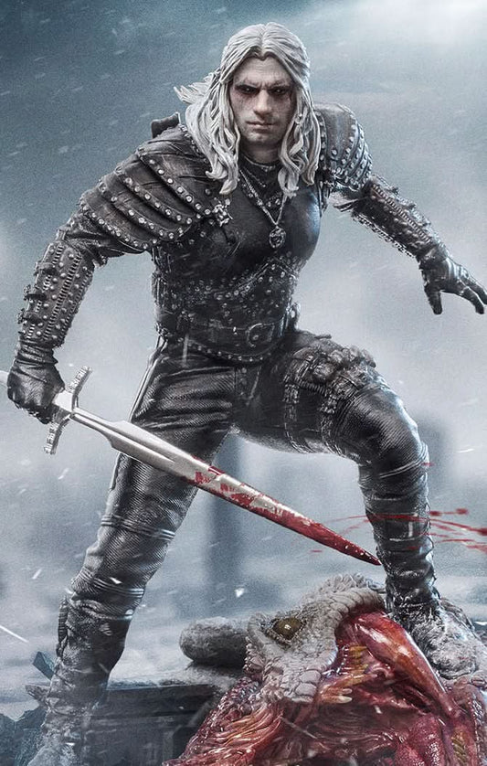 Geralt of Rivia - The Witcher - BDS Art Scale 1/10 - Iron Studios