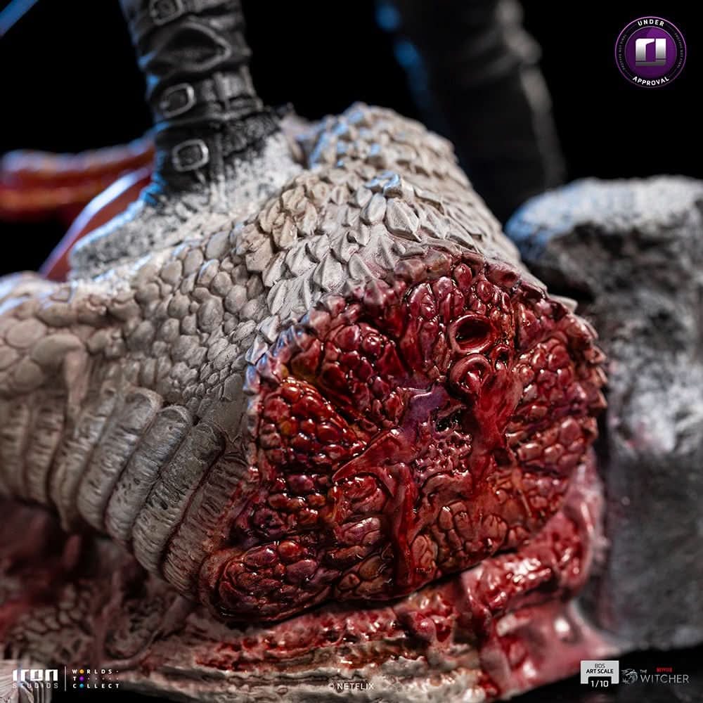 Geralt of Rivia - The Witcher - BDS Art Scale 1/10 - Iron Studios