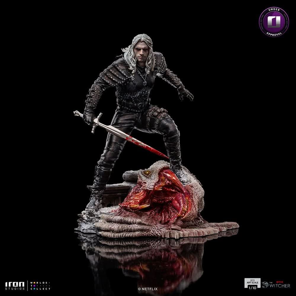 Geralt of Rivia - The Witcher - BDS Art Scale 1/10 - Iron Studios