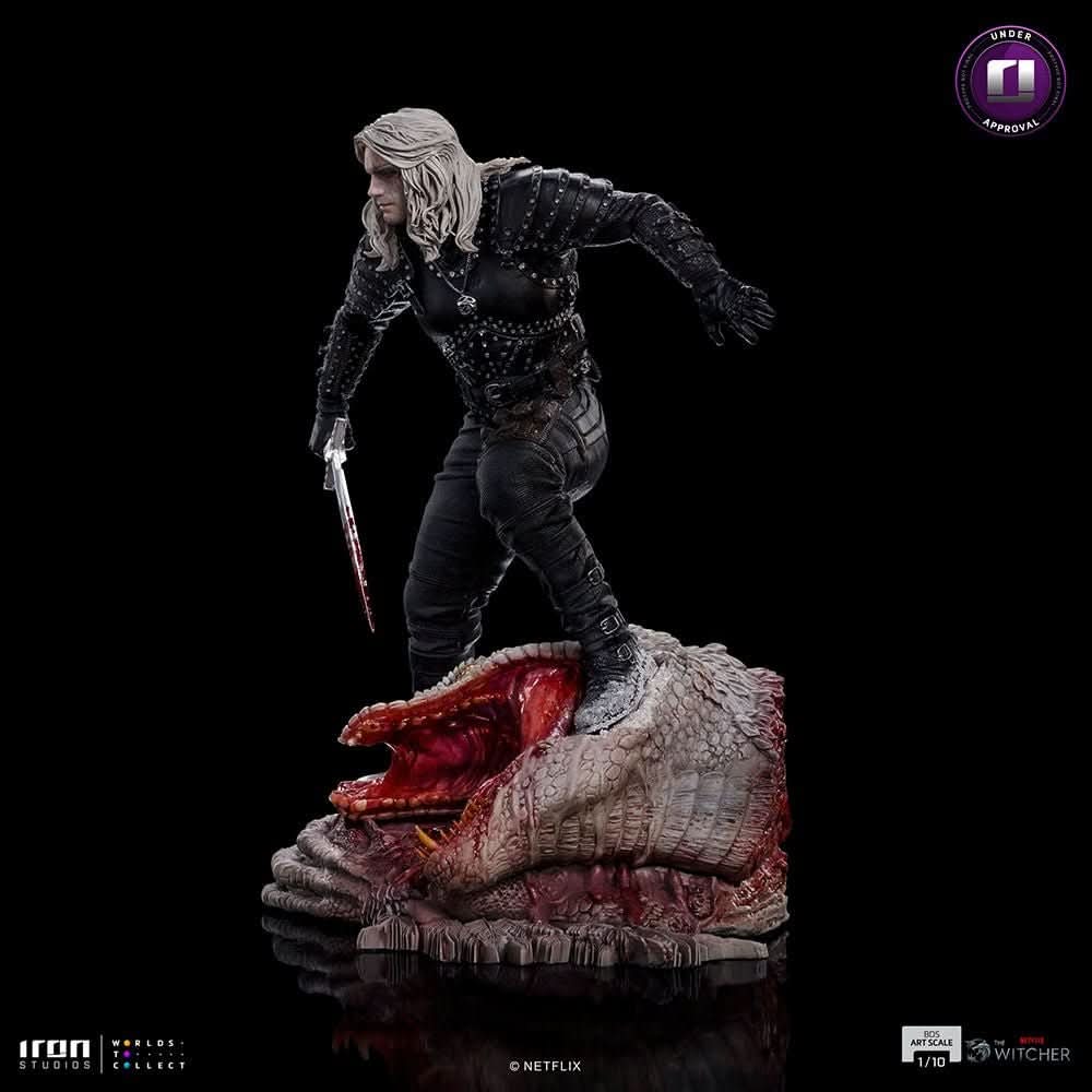 Geralt of Rivia - The Witcher - BDS Art Scale 1/10 - Iron Studios