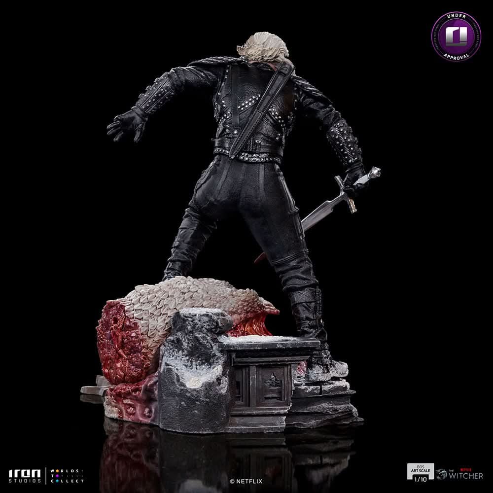 Geralt of Rivia - The Witcher - BDS Art Scale 1/10 - Iron Studios
