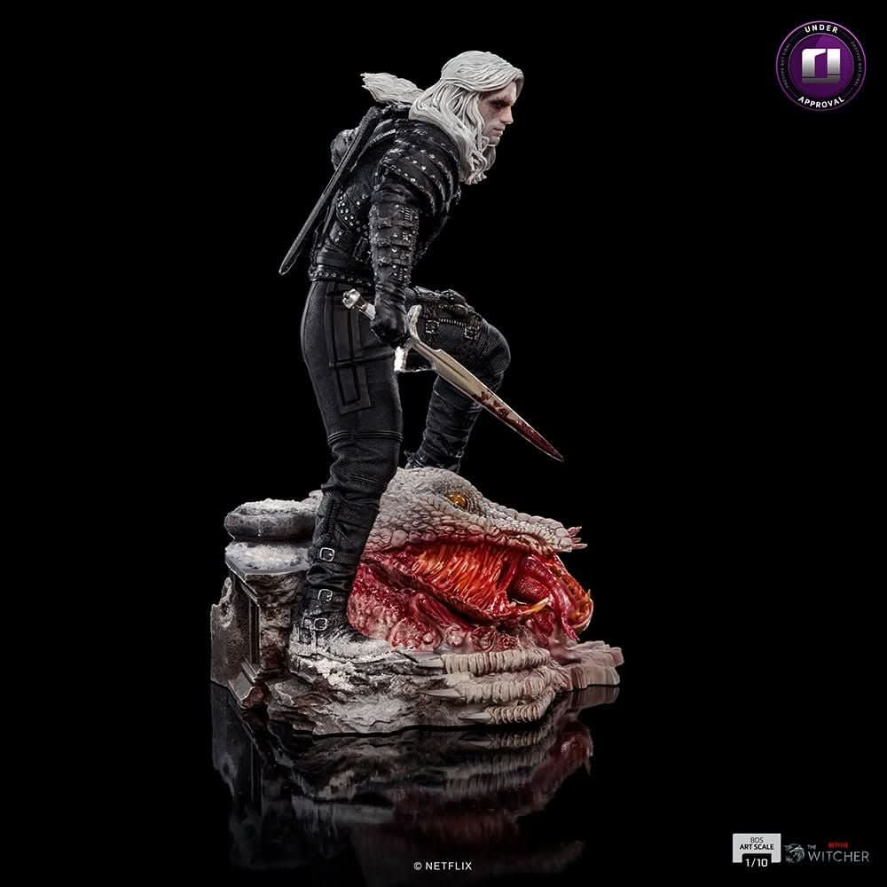 Geralt of Rivia - The Witcher - BDS Art Scale 1/10 - Iron Studios