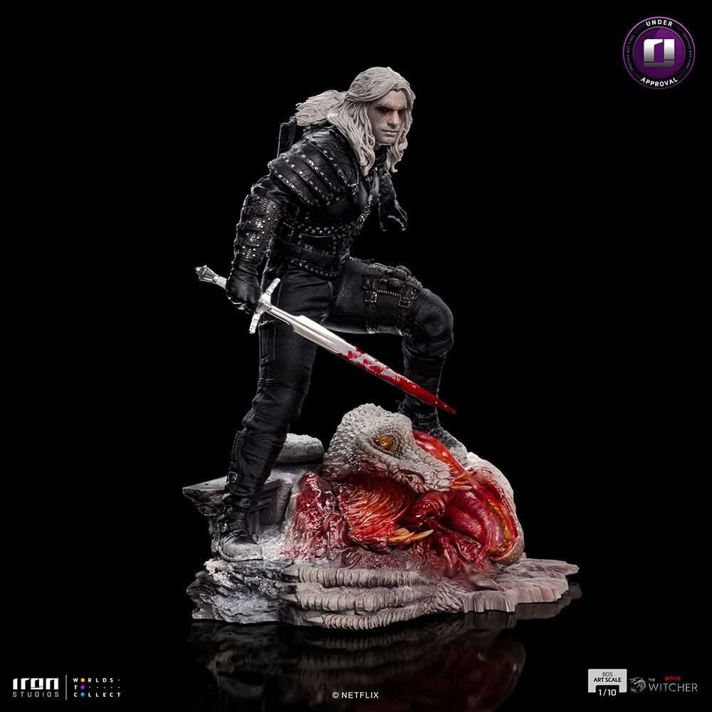 Geralt of Rivia - The Witcher - BDS Art Scale 1/10 - Iron Studios