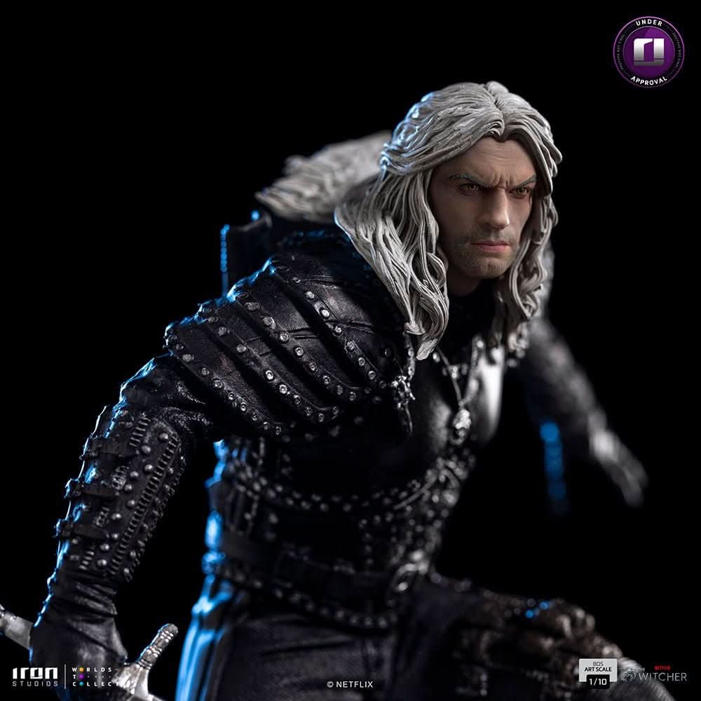 Geralt of Rivia - The Witcher - BDS Art Scale 1/10 - Iron Studios