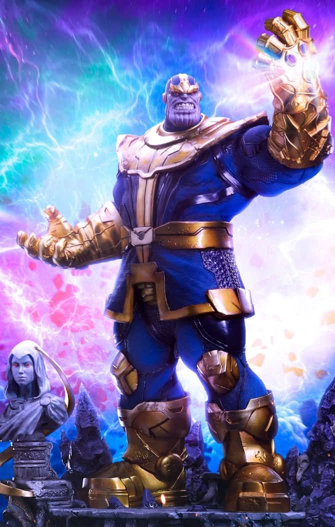 Statue Thanos Deluxe - Infinity Gauntlet Diorama - BDS Art Scale 1/10 - Iron Studios