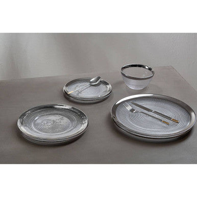 Avie 16Pc Gold And Silver Finish Cutlery Set