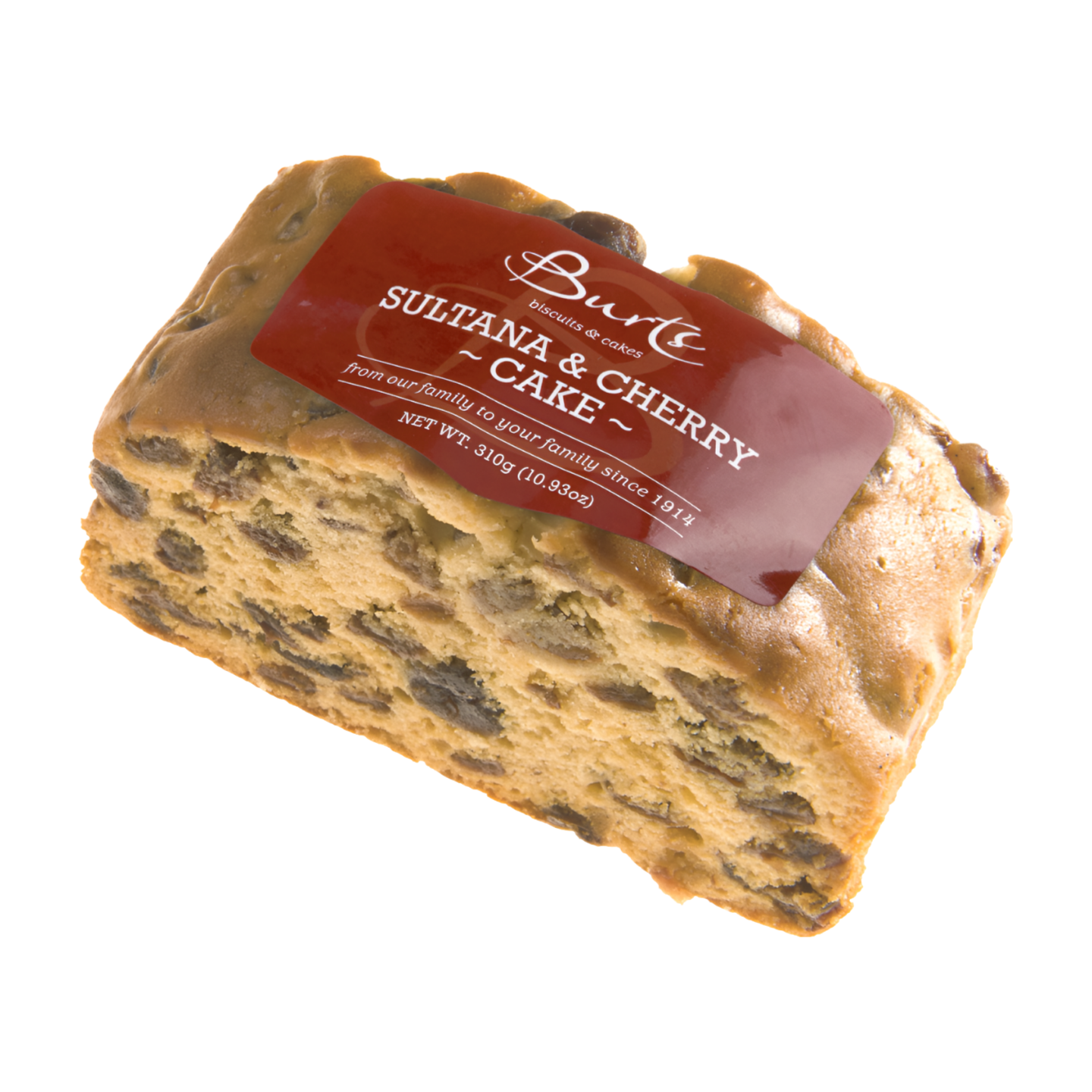 Burt's Sultana & Cherry Cake (310g)